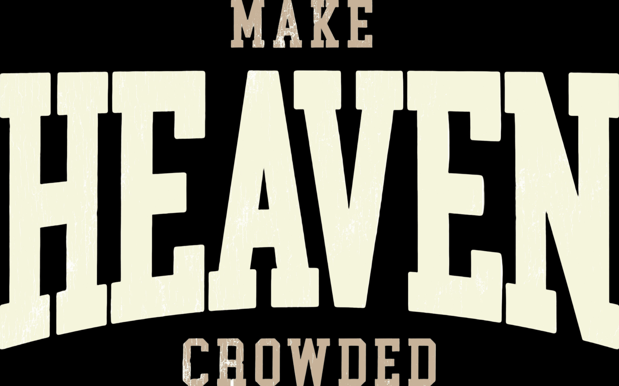 F1 - Heaven Crowded DTF Transfer - My Vinyl Craft