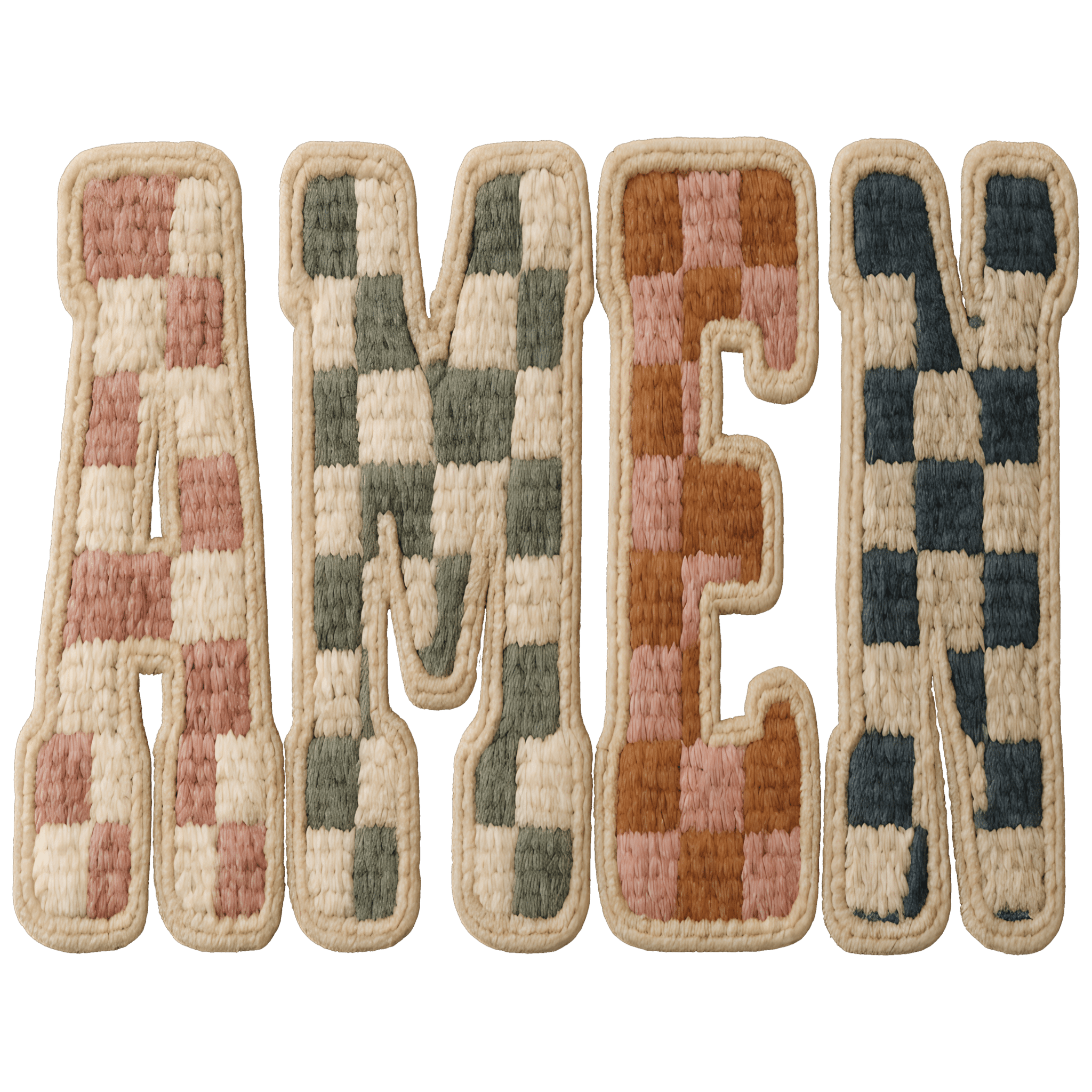 F7 - Amen Yarn DTF Transfer - My Vinyl Craft