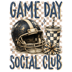 FB1 - Football Social Club DTF Transfer - My Vinyl Craft