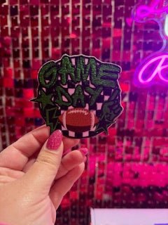 Football GameDay Iron On Patch - My Vinyl Craft