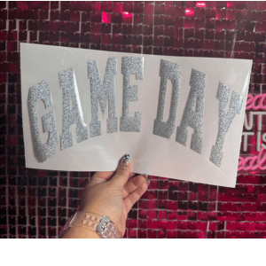 Game Day Puff Transfer **PRE-ORDER** - My Vinyl Craft