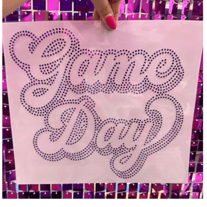 Gameday Girl Rhinestone Transfer - My Vinyl Craft