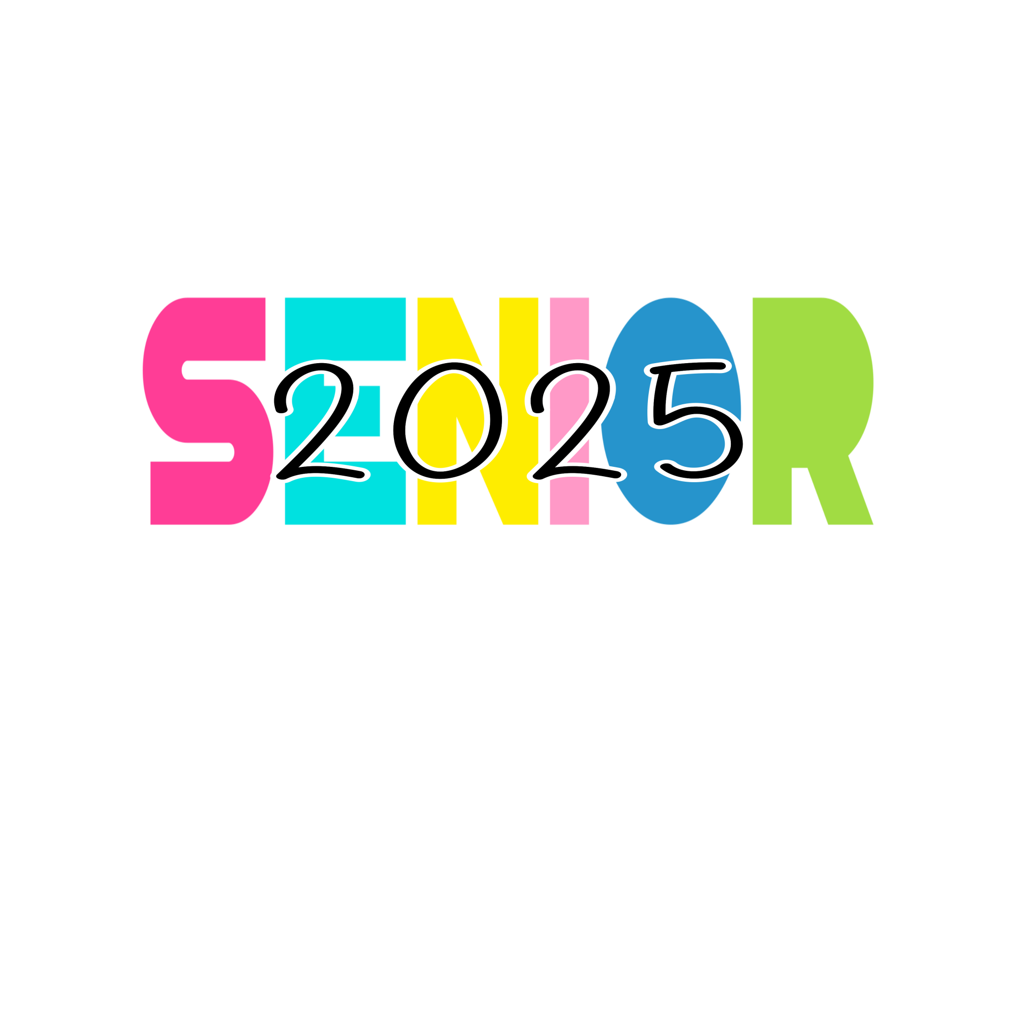 GD6 - Neon Senior DTF Transfer - My Vinyl Craft