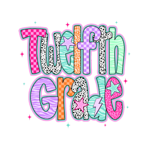 GL3 - Preppy Grades Daycare - 12th DTF Transfer - My Vinyl Craft