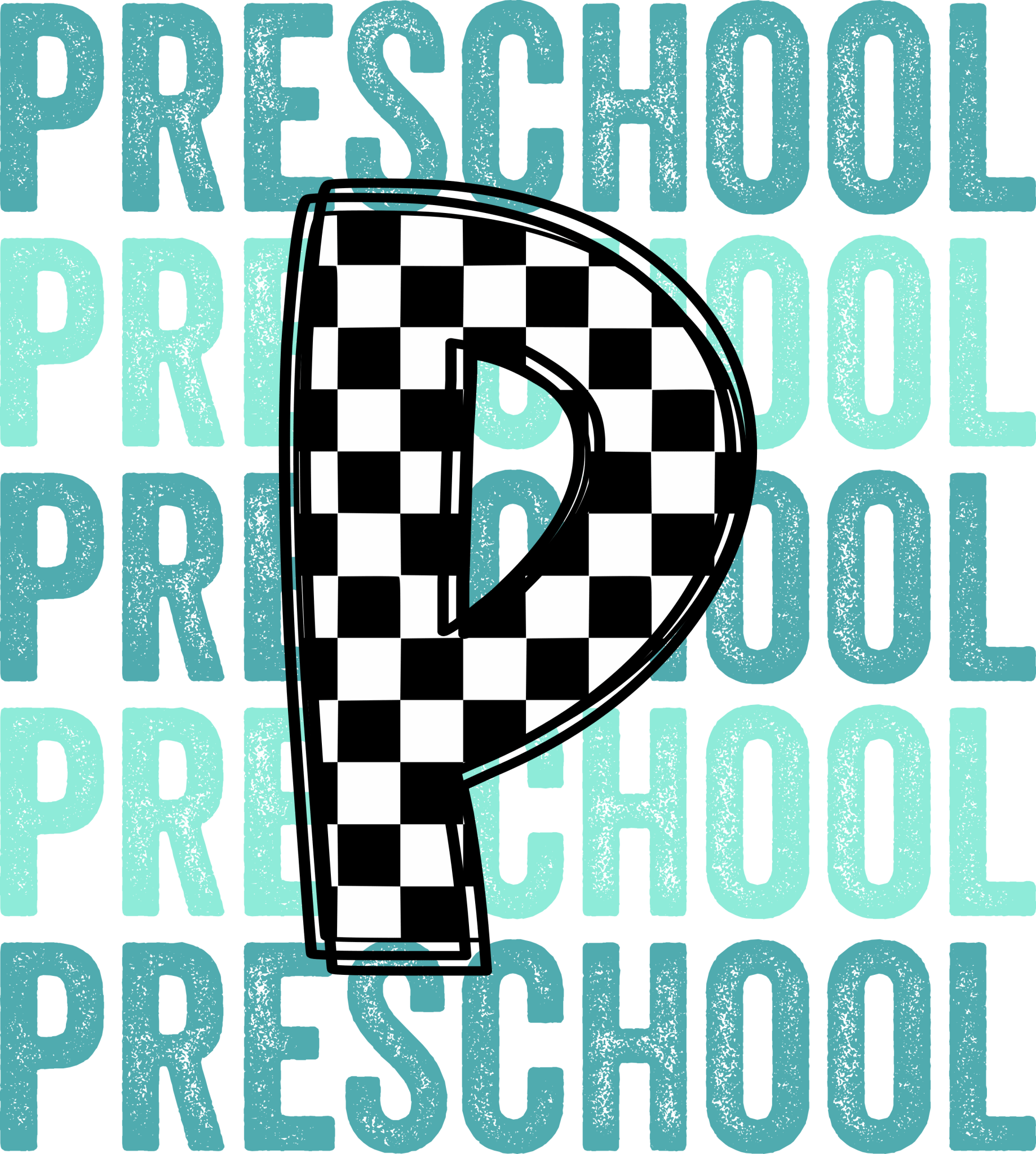 GL4 - Blue Checkered Daycare - 12th Grade DTF Transfer - My Vinyl Craft