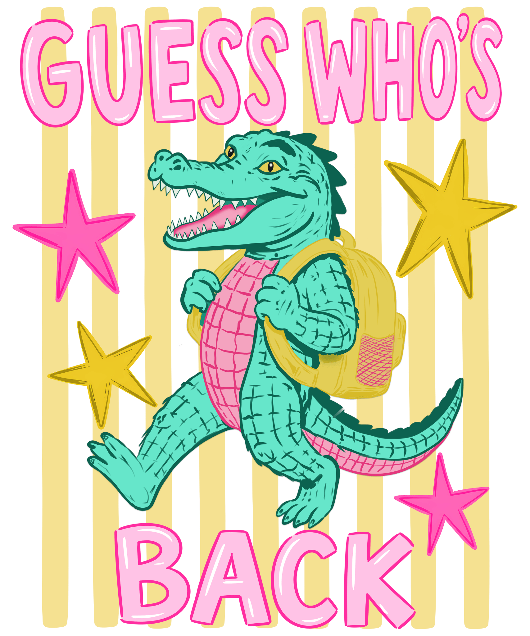 GL9 - Guess Who's Back DTF Transfer - My Vinyl Craft