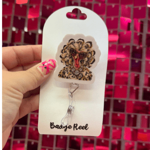 Glam Turkey Babe Badge Reel - My Vinyl Craft