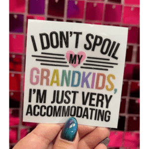 Grandkids Small UV DTF - My Vinyl Craft