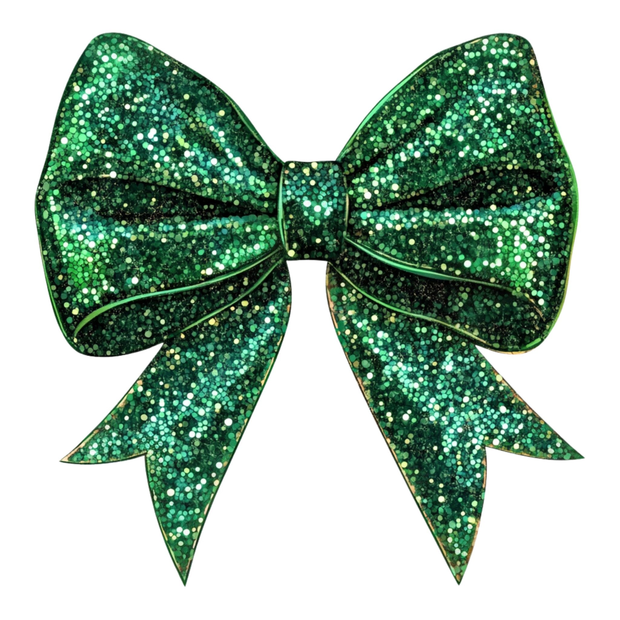 Green Bow DTF Transfer - CH44 - My Vinyl Craft
