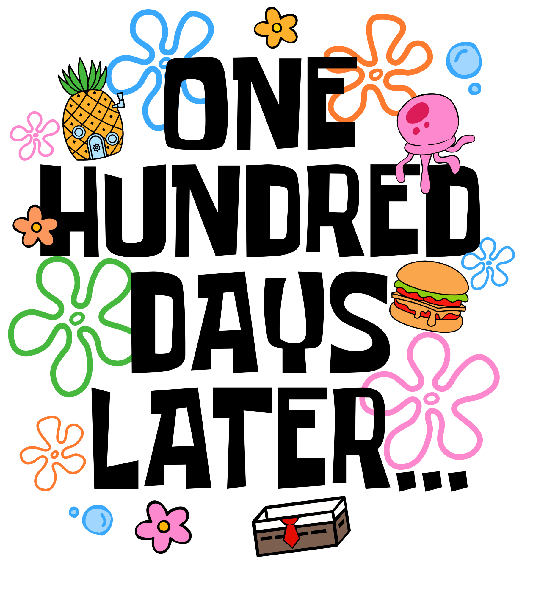 H10 - 100 Days Later DTF Transfer - My Vinyl Craft