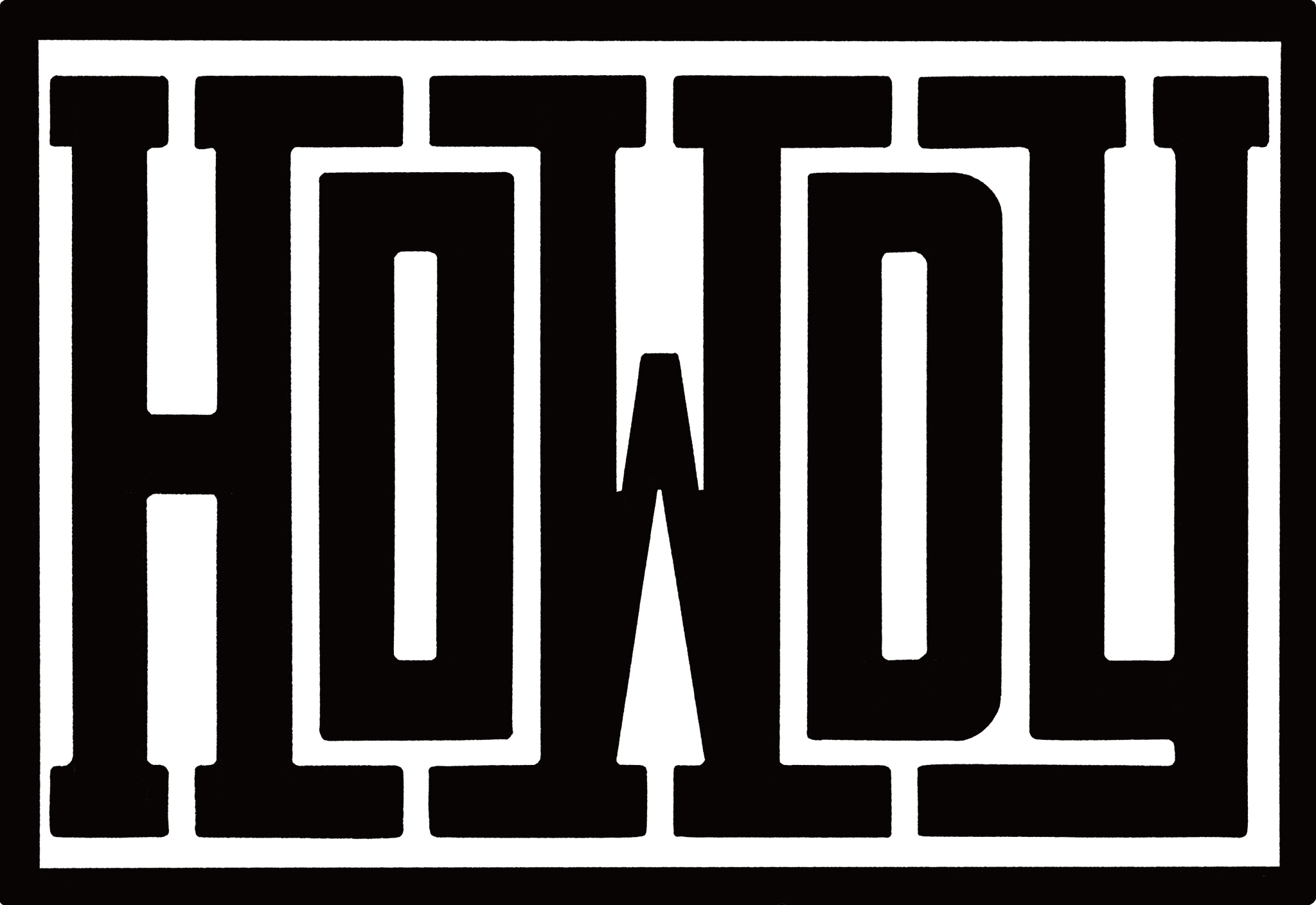 Howdy Block Hat Transfer - My Vinyl Craft