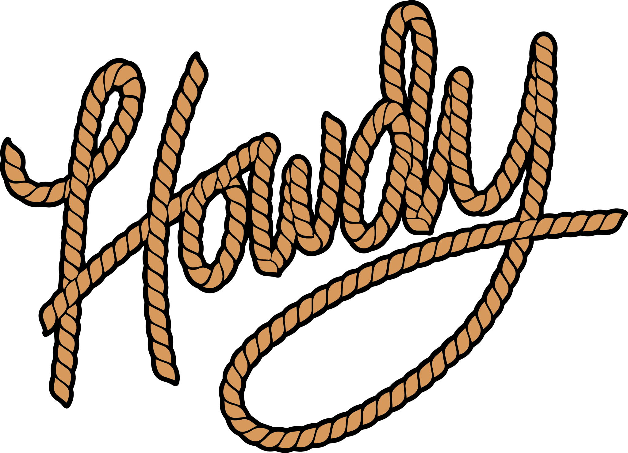 Howdy Rope DTF Transfer - My Vinyl Craft