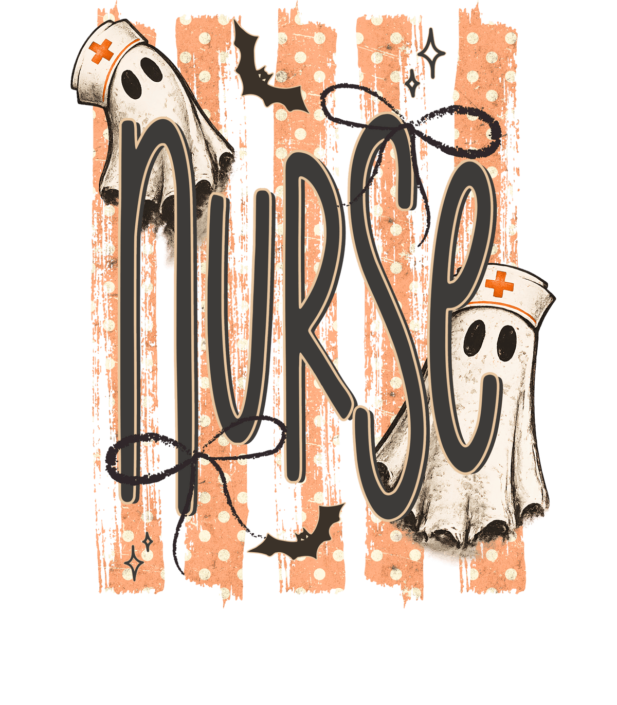 HW26 - Halloween Nurse DTF Transfer - My Vinyl Craft