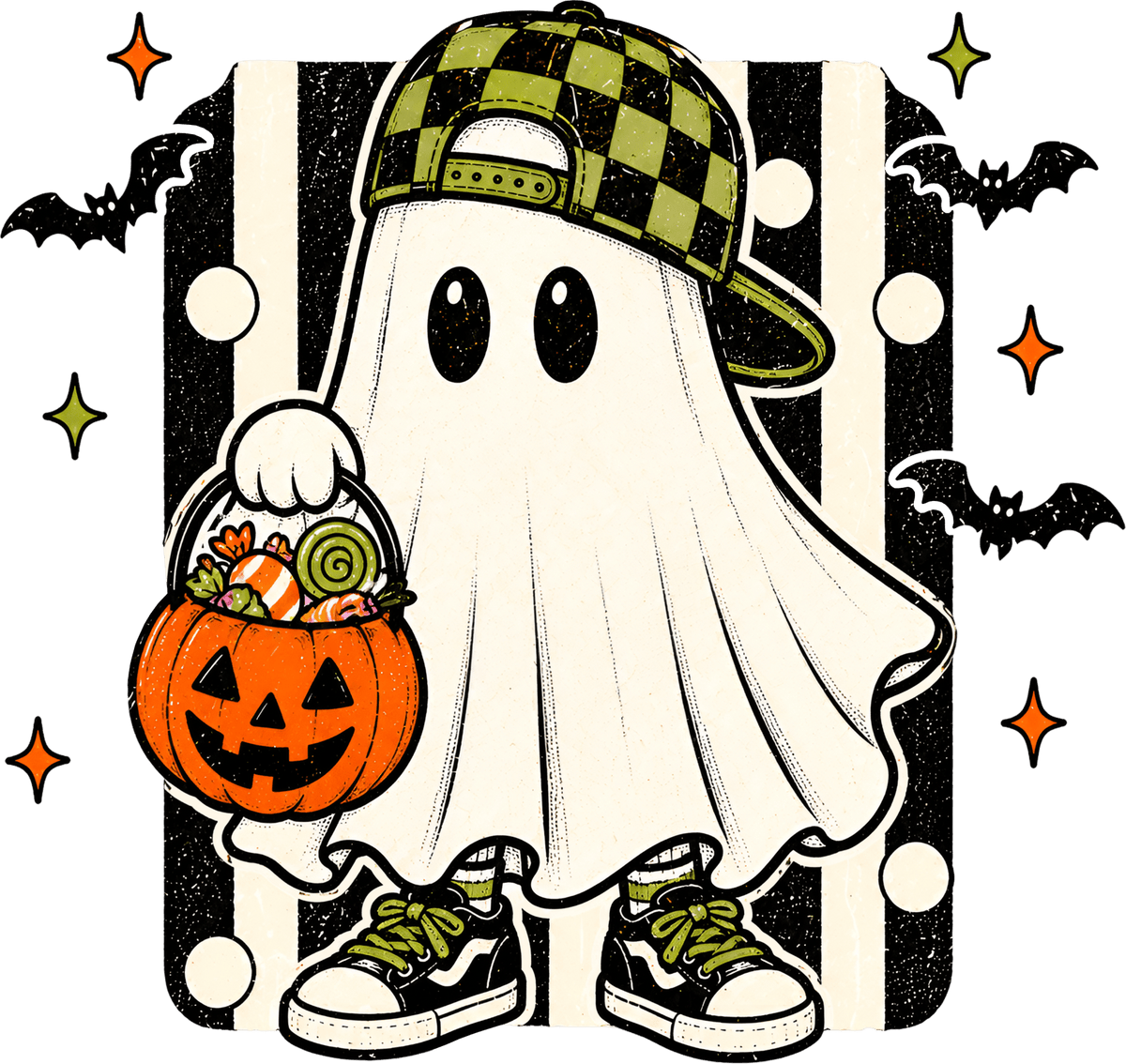 HW30 - Boy Ghost DTF Transfer - My Vinyl Craft