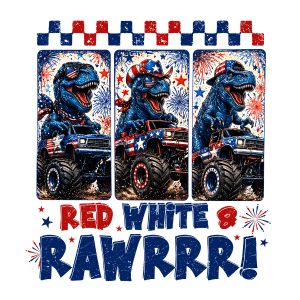 ID3 - RWB Rawr DTF Transfer - My Vinyl Craft