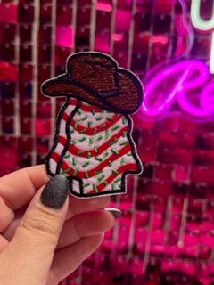 Cowboy Snack Cakes Iron On Patch