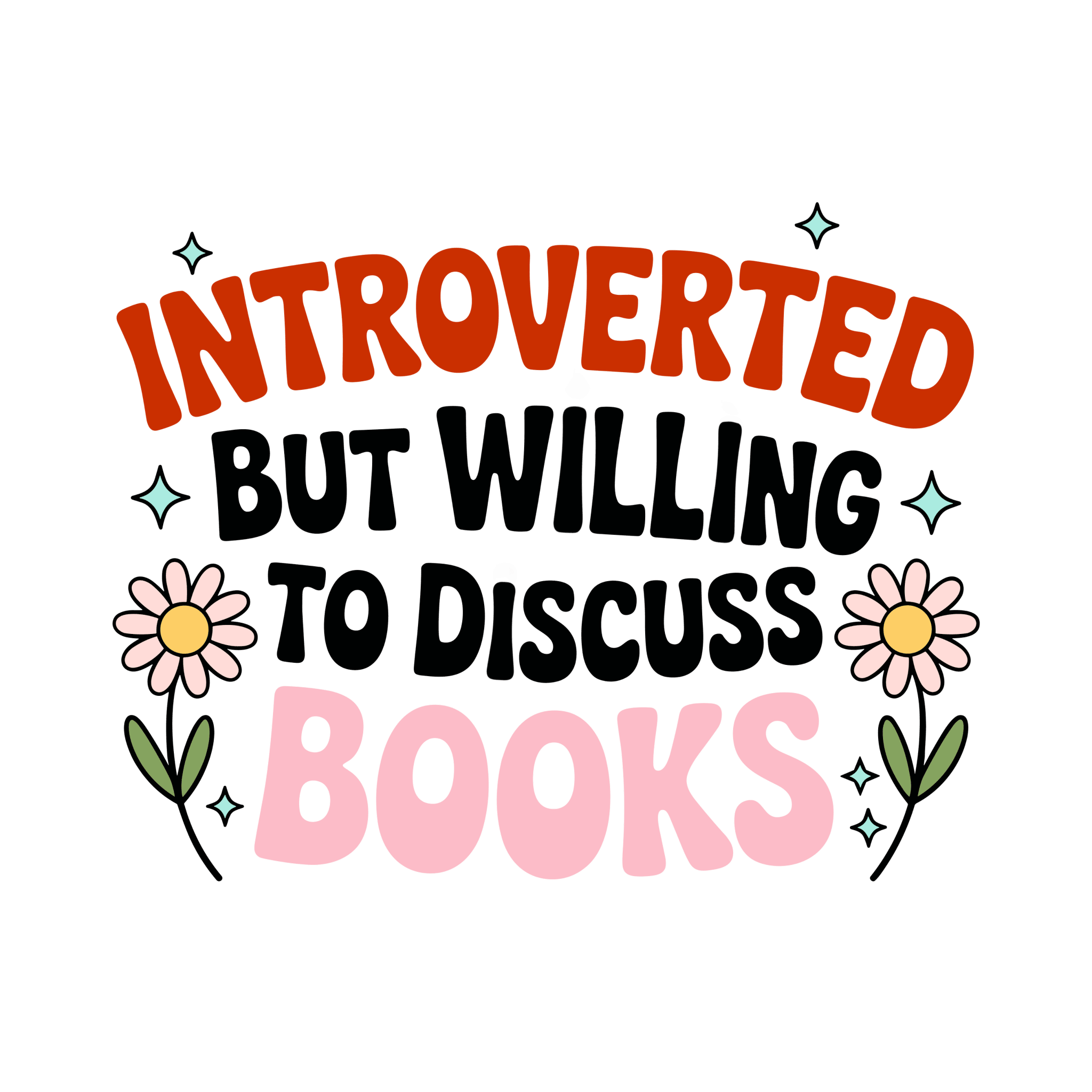 Introverted Small UV DTF - My Vinyl Craft