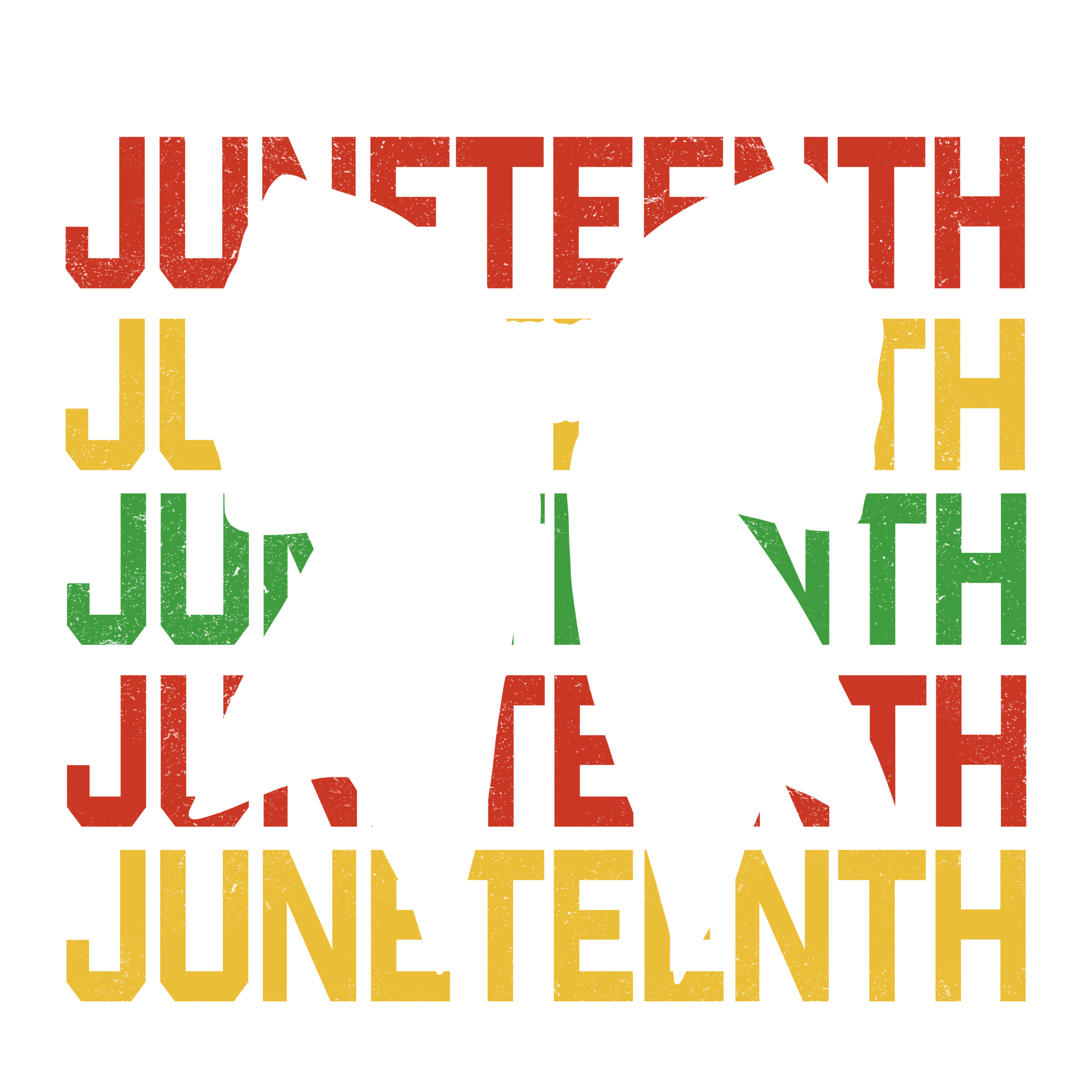 JN4 - Juneteenth Bow DTF Transfer - My Vinyl Craft