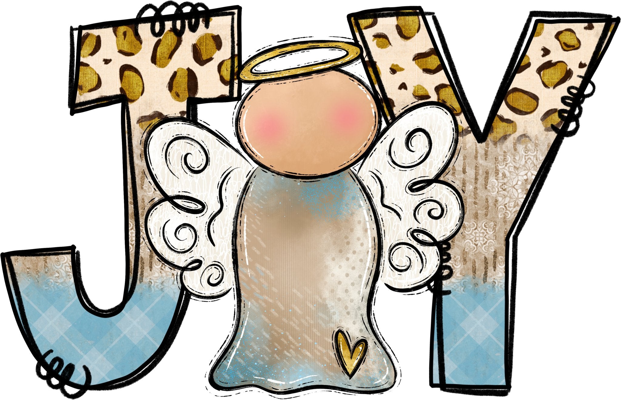 Joy Angel DTF Transfer - CH46 - My Vinyl Craft