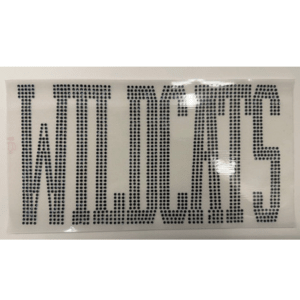 Large Wildcats Rhinestone Transfer - My Vinyl Craft