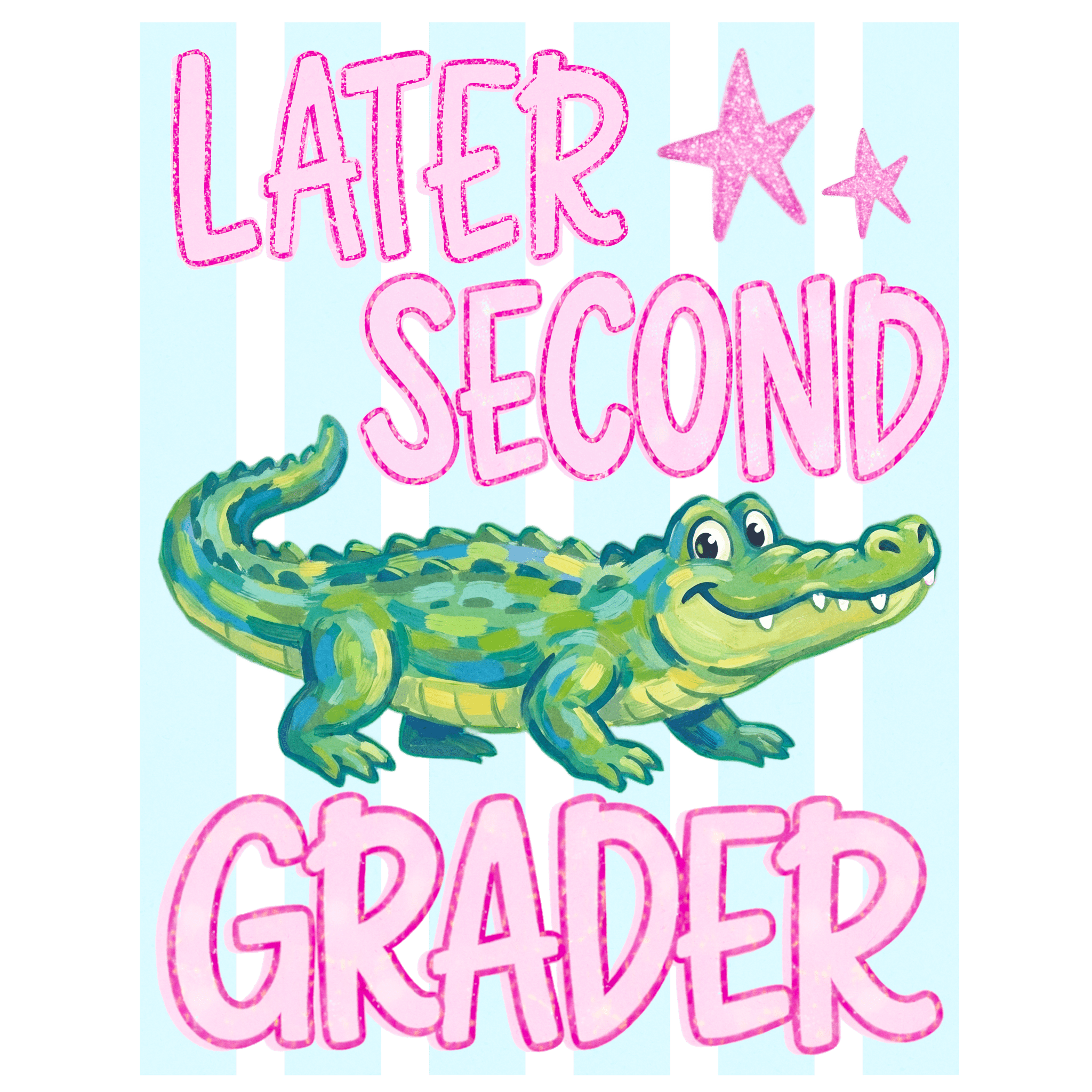 Later Grader Pink DTF Transfers - My Vinyl Craft