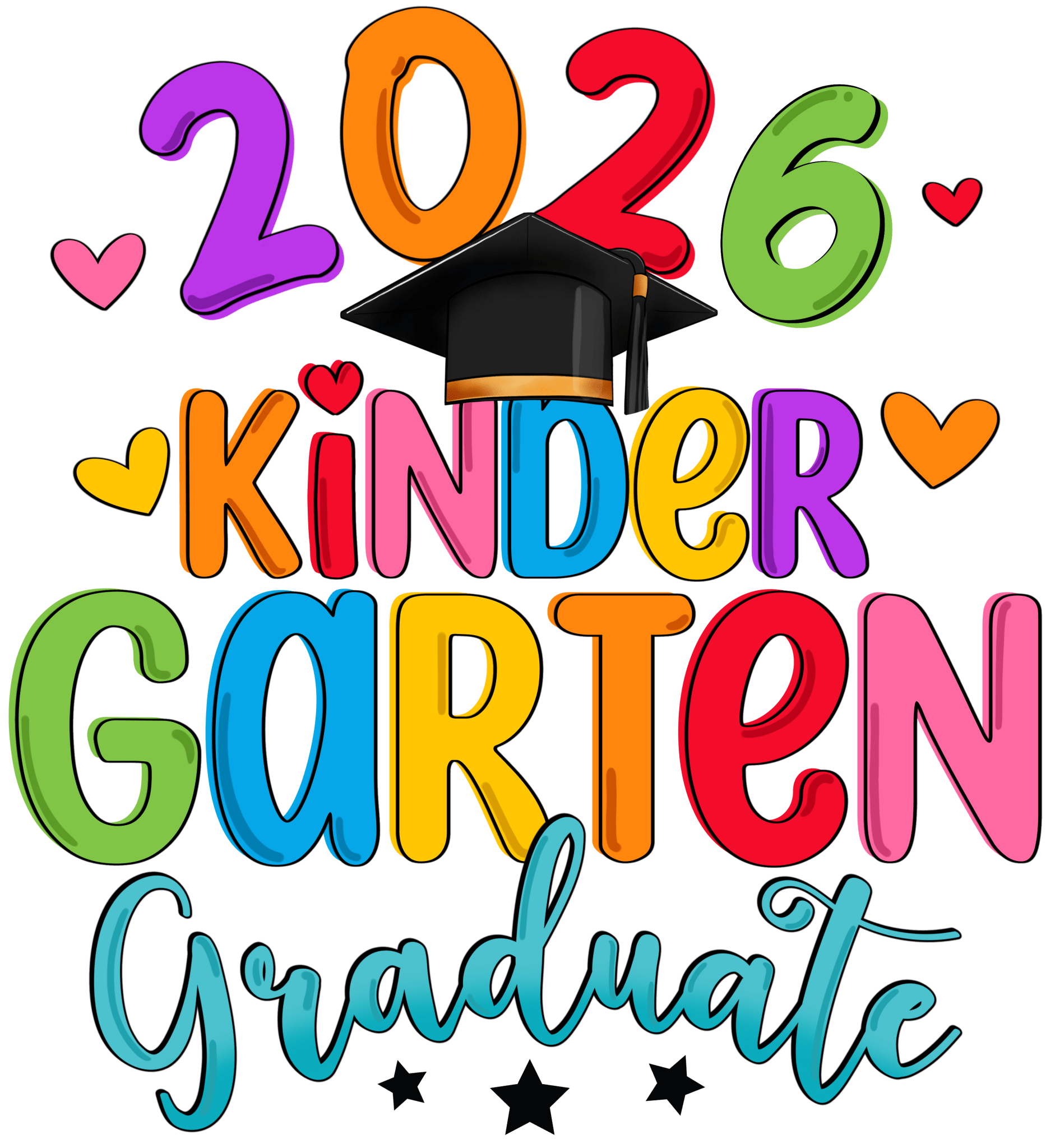 LD3 - Kinder Grad DTF Transfer - My Vinyl Craft