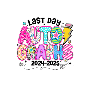 LD5 - Autograph Bright DTF Transfer - My Vinyl Craft