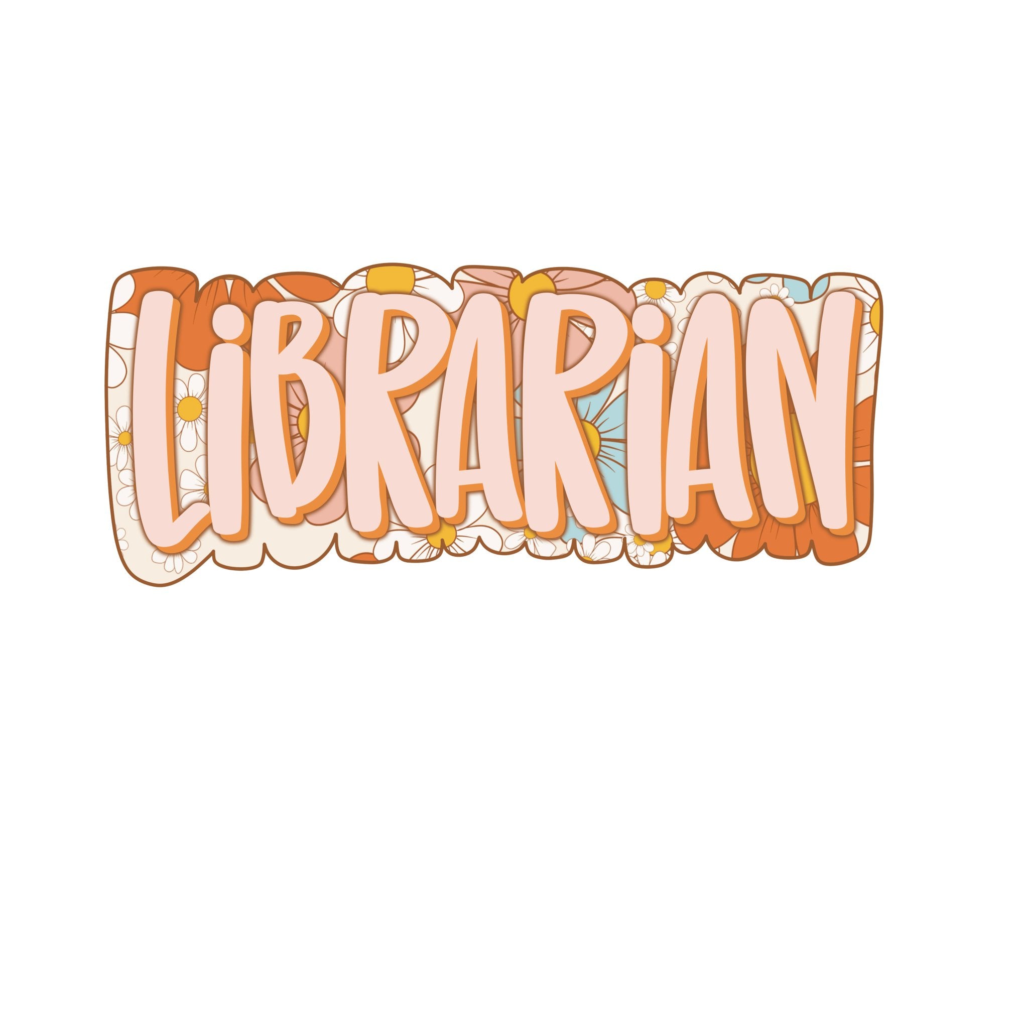 Librarian DTF Transfer - T23 - My Vinyl Craft