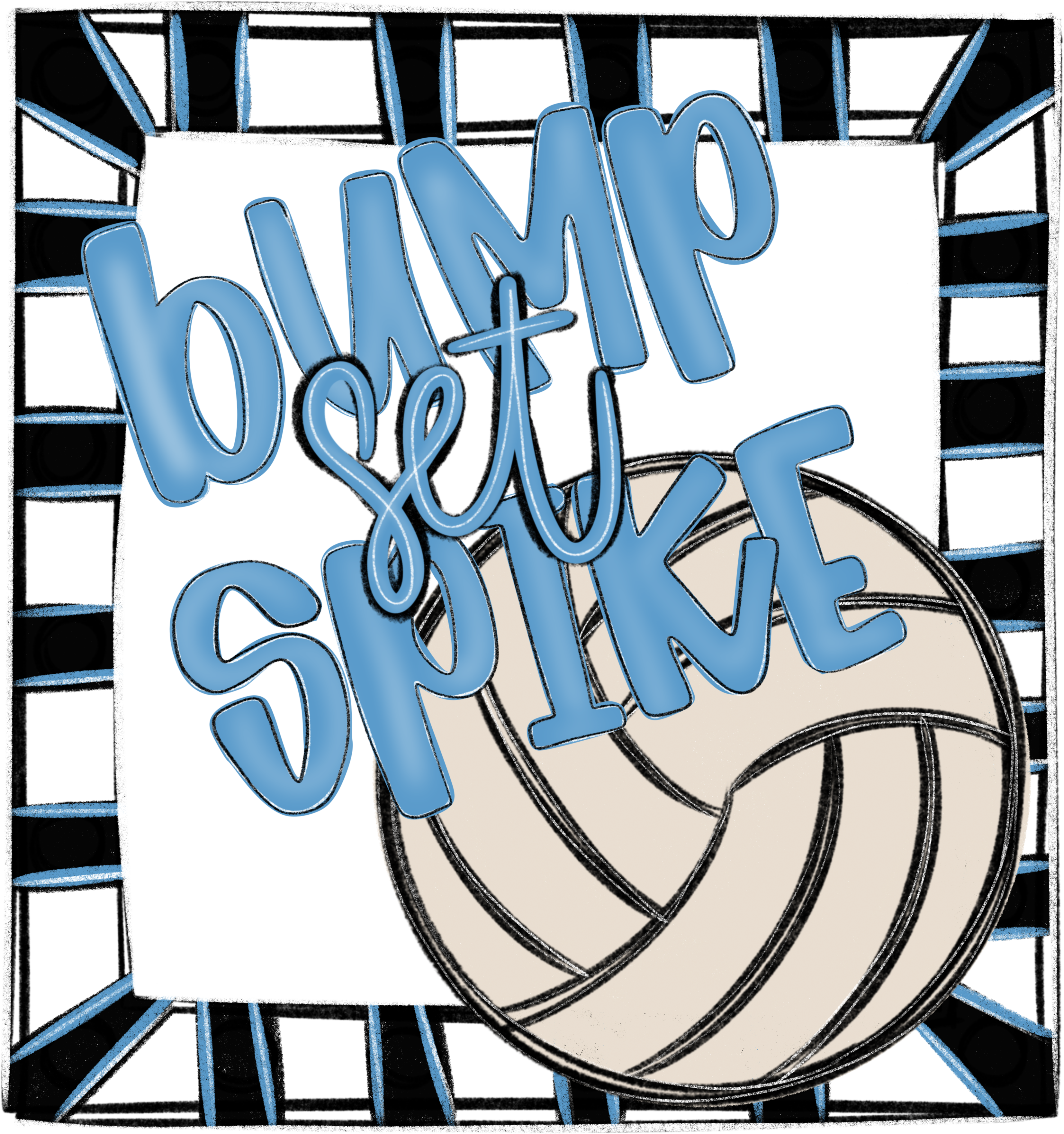 V1 - Bump Set Spike DTF Transfer