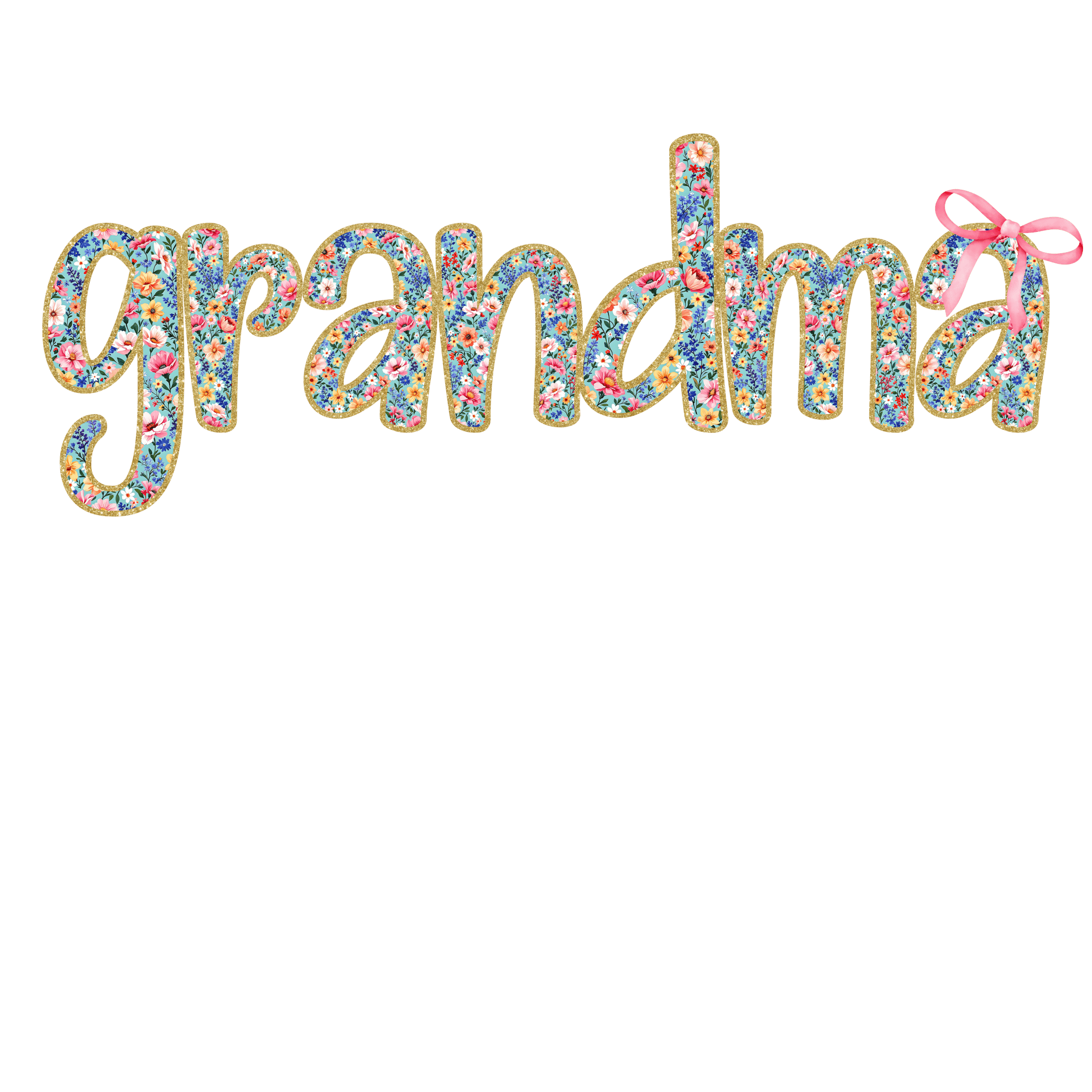 M15 - Grandma Script DTF Transfer - My Vinyl Craft