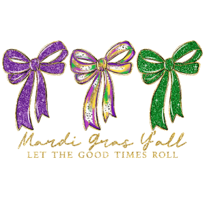 MG12 - Mardi faux Glitter DTF Transfer - My Vinyl Craft