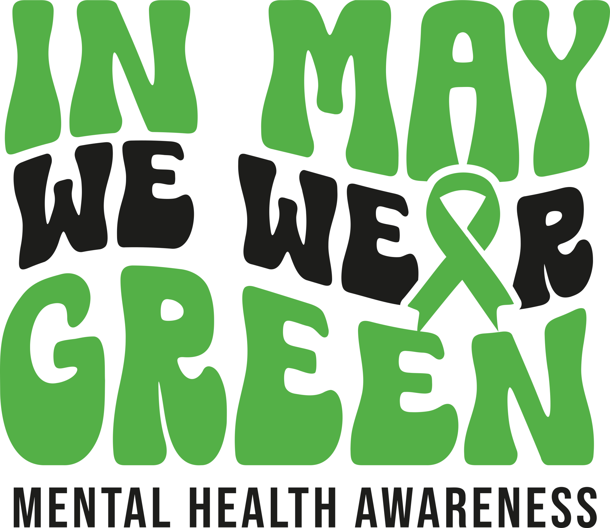 MH5 - Wear Green DTF Transfer - My Vinyl Craft