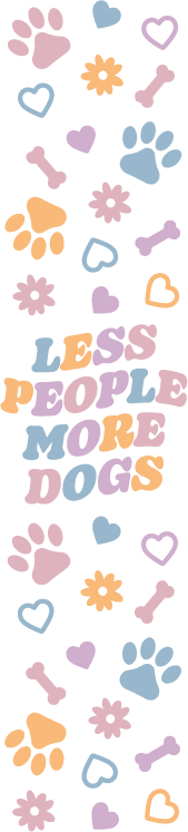 More Dogs Pen Wrap UV DTF - My Vinyl Craft