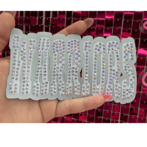 Mustangs Oversize Hat Rhinestone Transfer - My Vinyl Craft