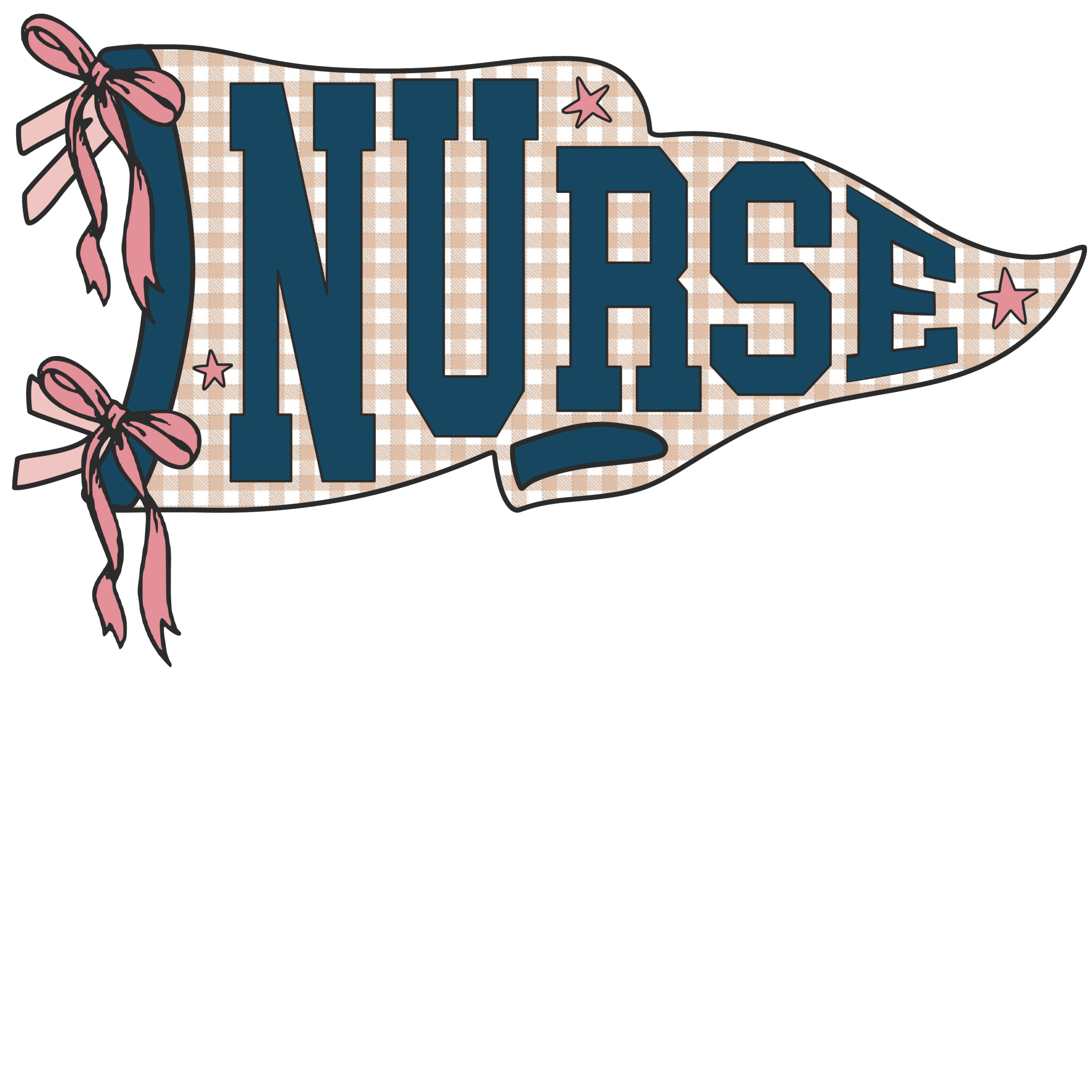 N1 - Nurse Flag DTF Transfer - My Vinyl Craft