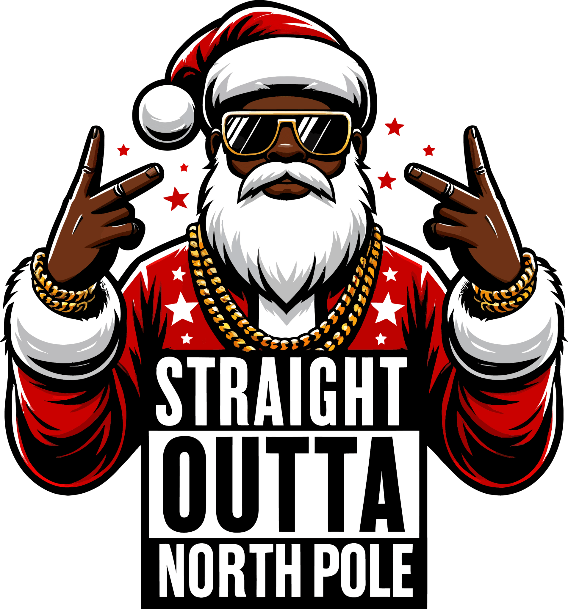 North Pole DTF Tranfer - CH73 - My Vinyl Craft