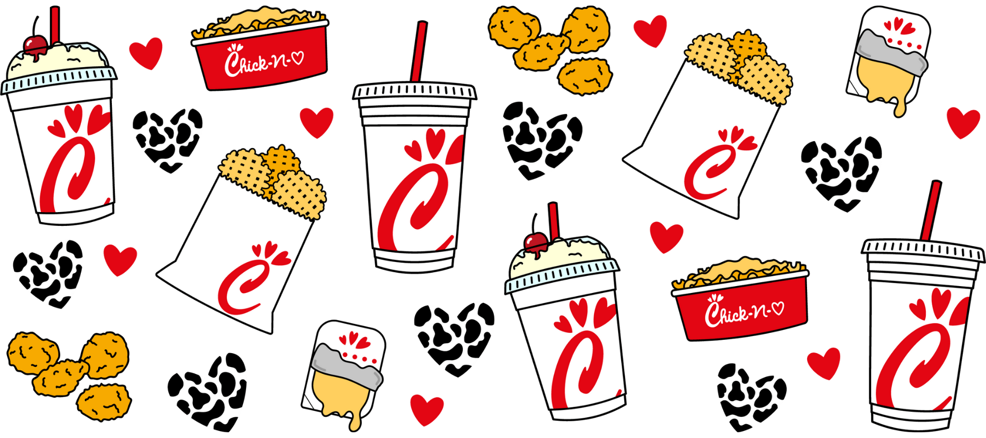 Nug Life UV DTF Cup Wrap - My Vinyl Craft