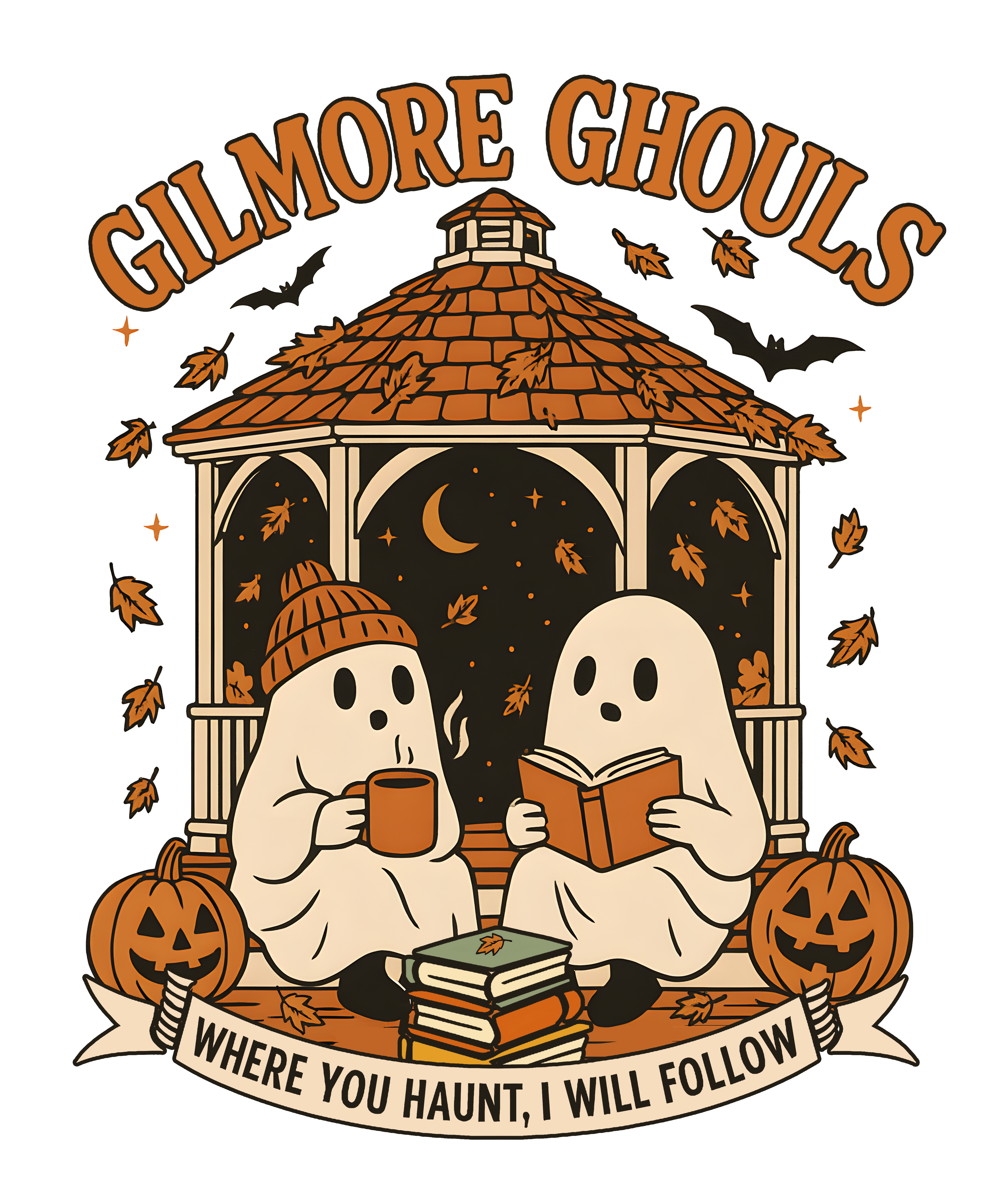 HW38- Gilmore Ghouls DTF Transfer