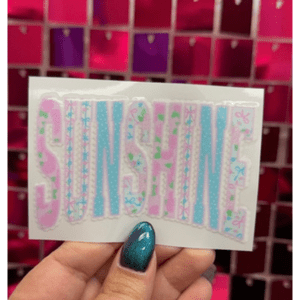 Pastel Sunshine Small UV DTF - My Vinyl Craft