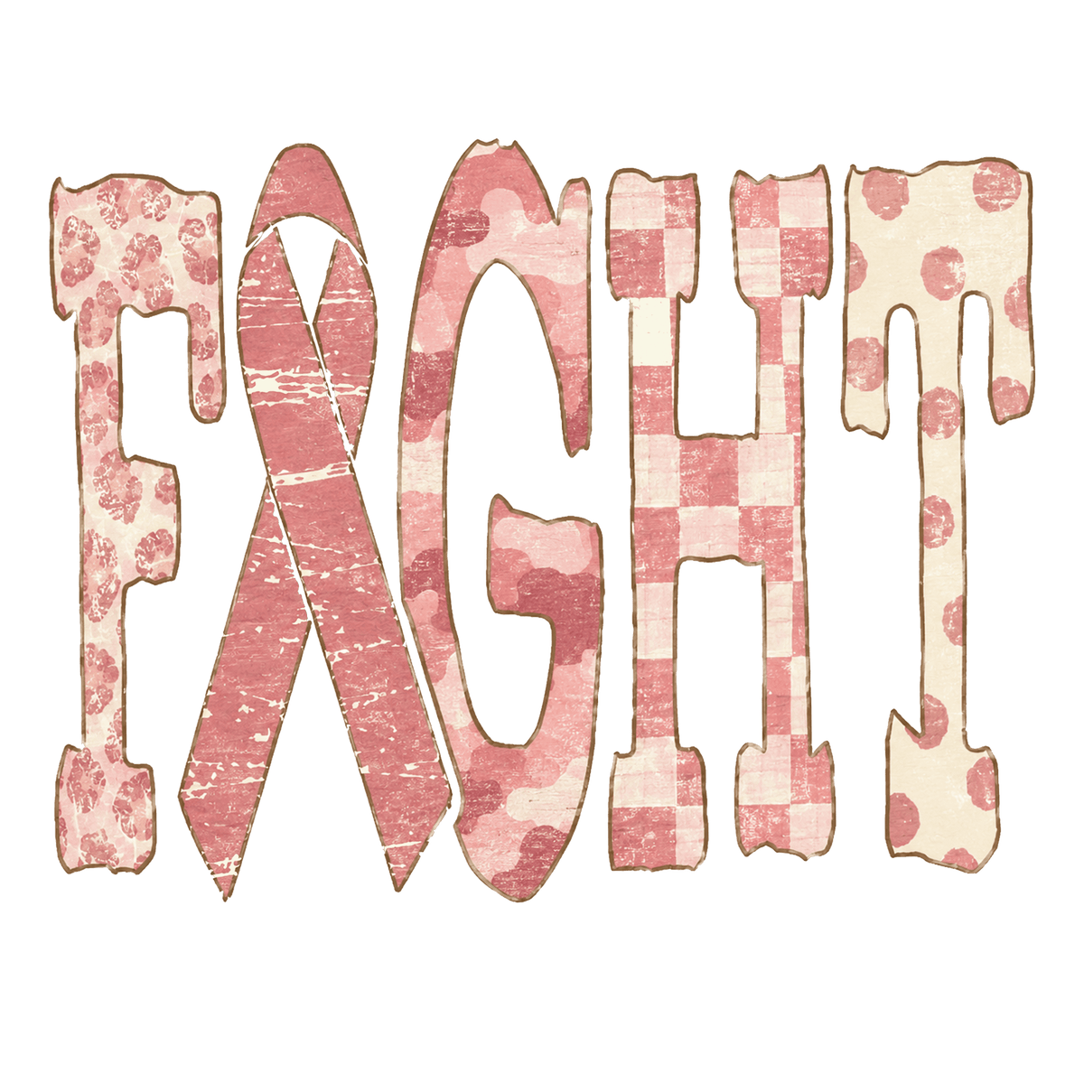 PO7 - Retro Fight DTF Transfer - My Vinyl Craft