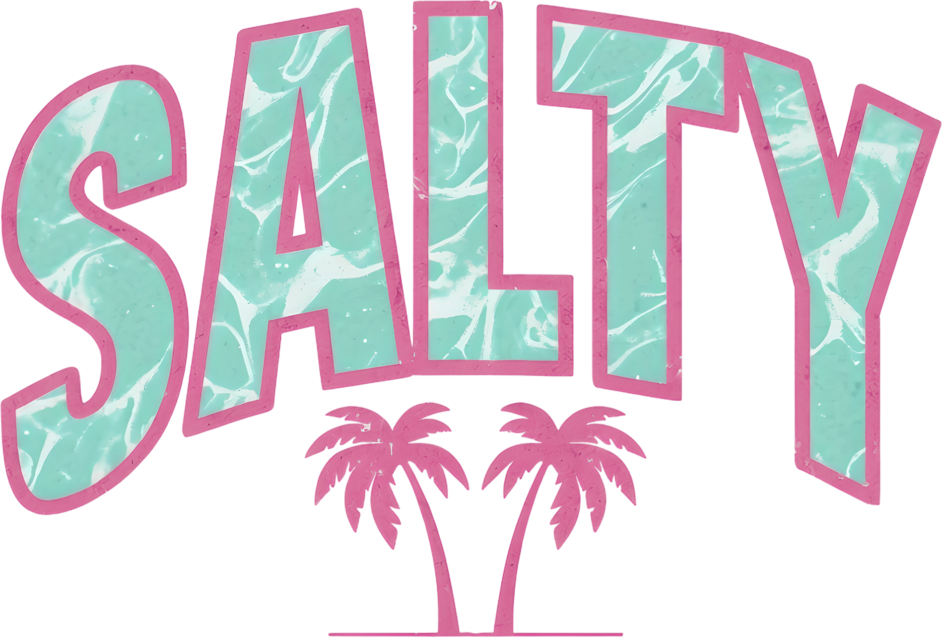 Salty Hat DTF Transfer - My Vinyl Craft