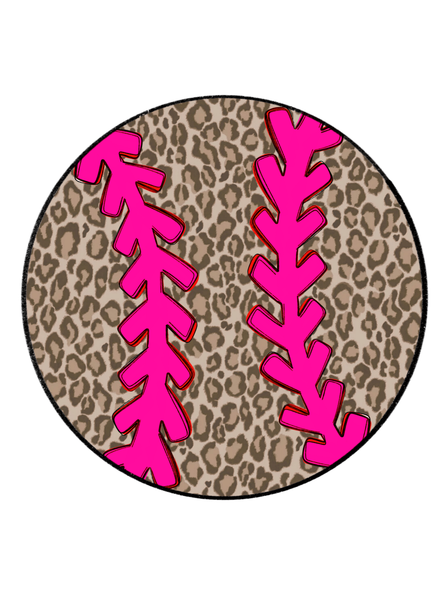 SB4 - Leopard Ball DTF Transfer - My Vinyl Craft