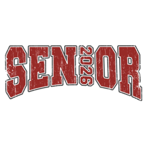 SN4 - Red Senior DTF Transfer - My Vinyl Craft
