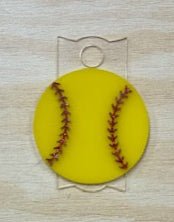 Softball Cup Topper - My Vinyl Craft