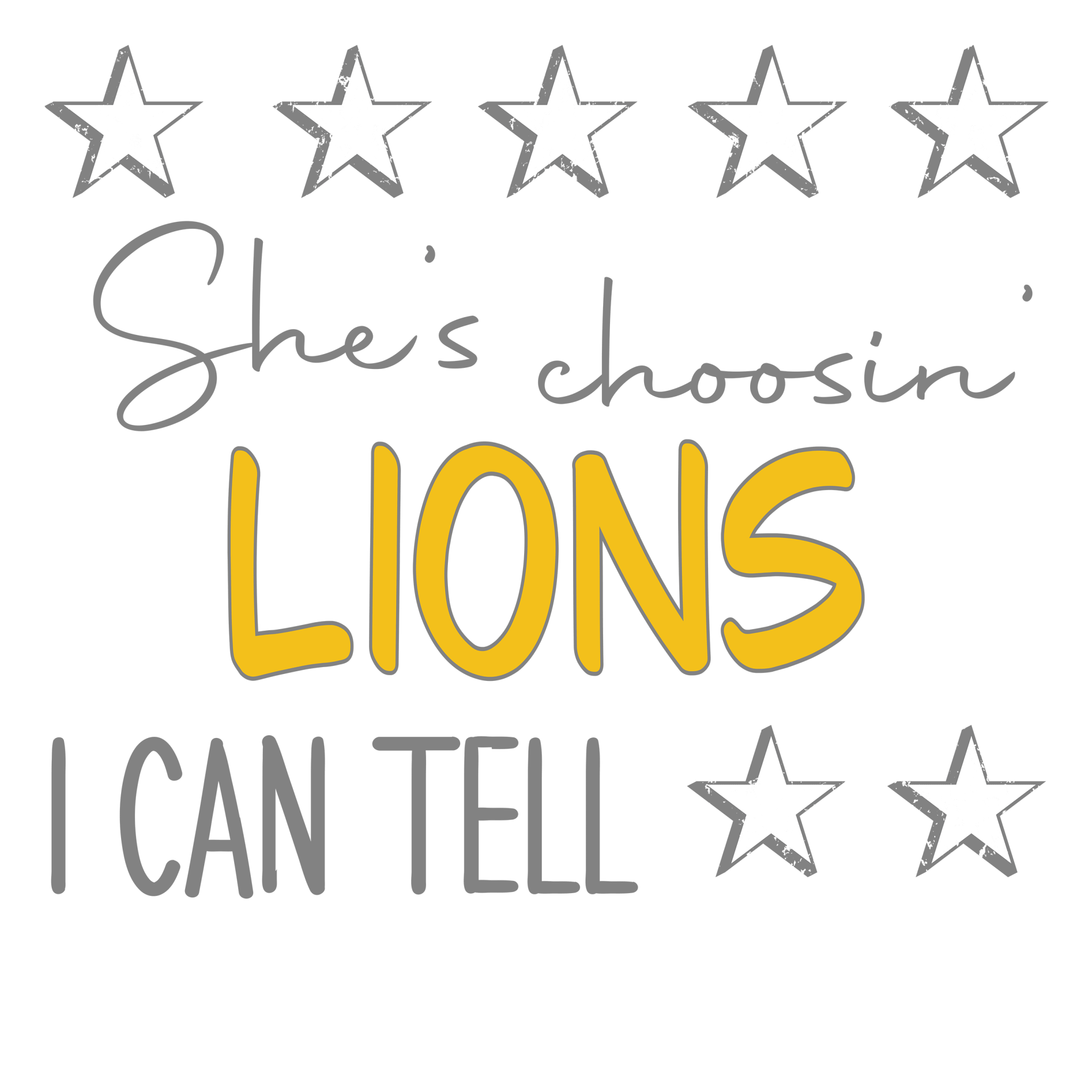 SP24 - Choosin Lions DTF Transfer - My Vinyl Craft