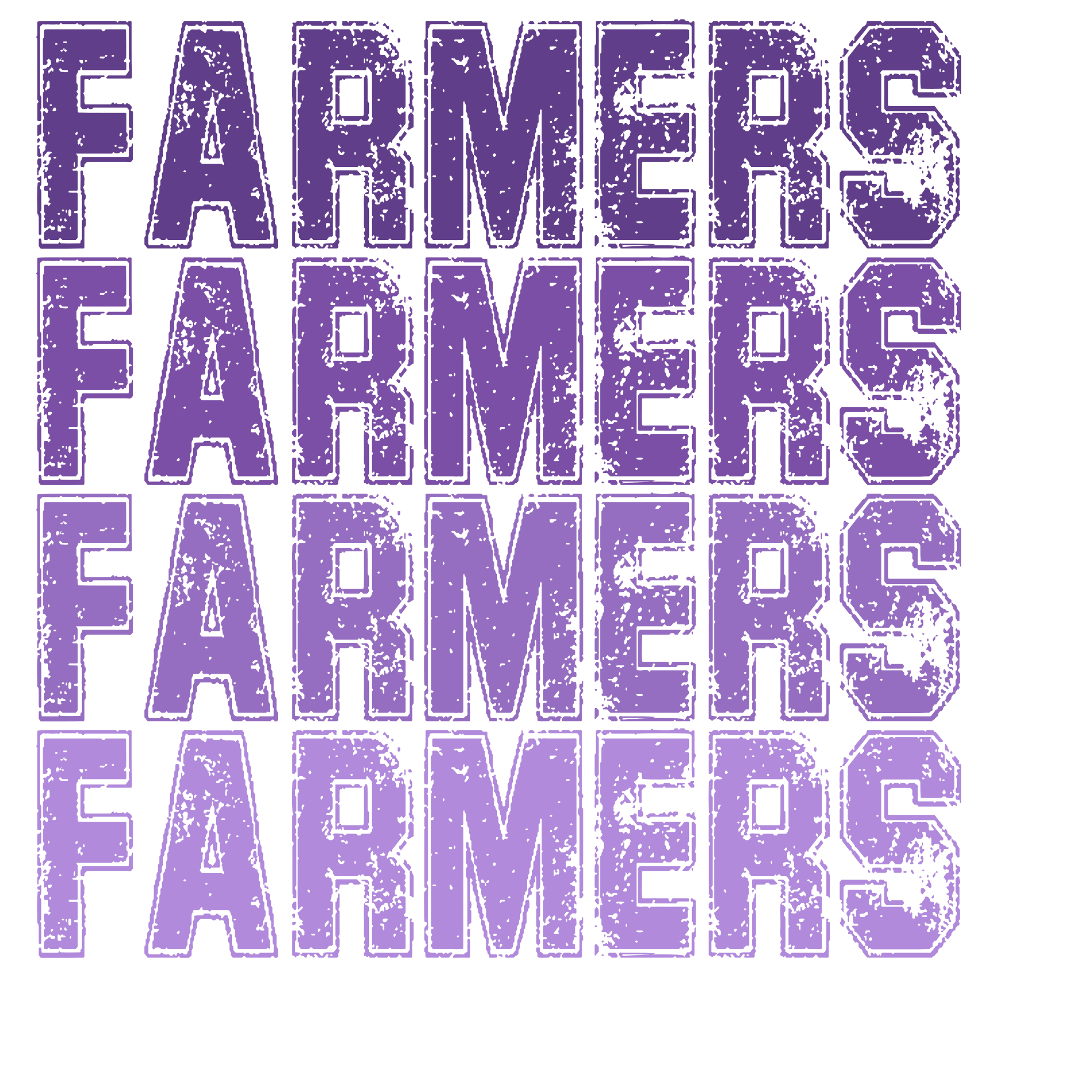SP25 - Ombre Farmers DTF transfer - My Vinyl Craft