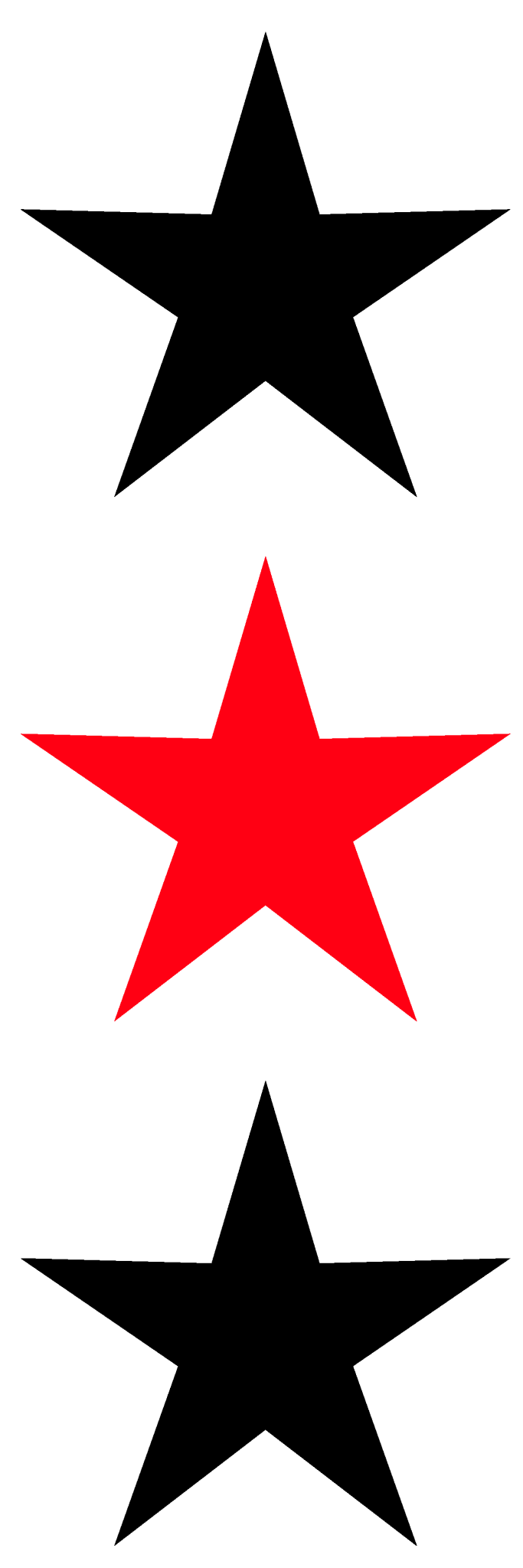 SP93 - Sleeve Stars Set DTF Transfer - My Vinyl Craft