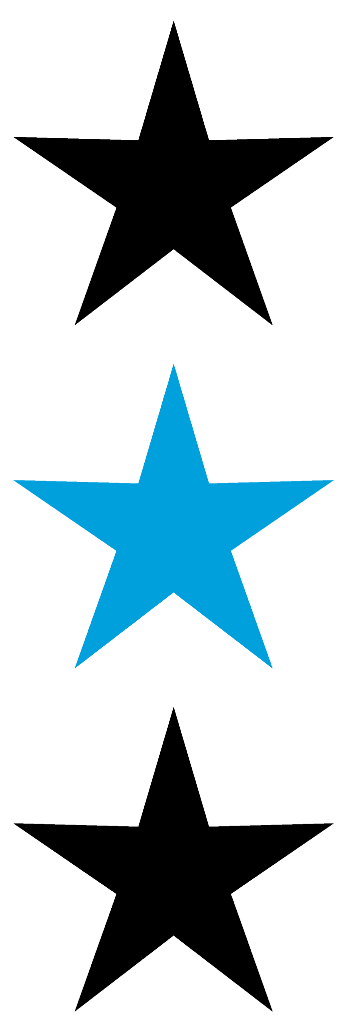 SP93 - Sleeve Stars Set DTF Transfer - My Vinyl Craft