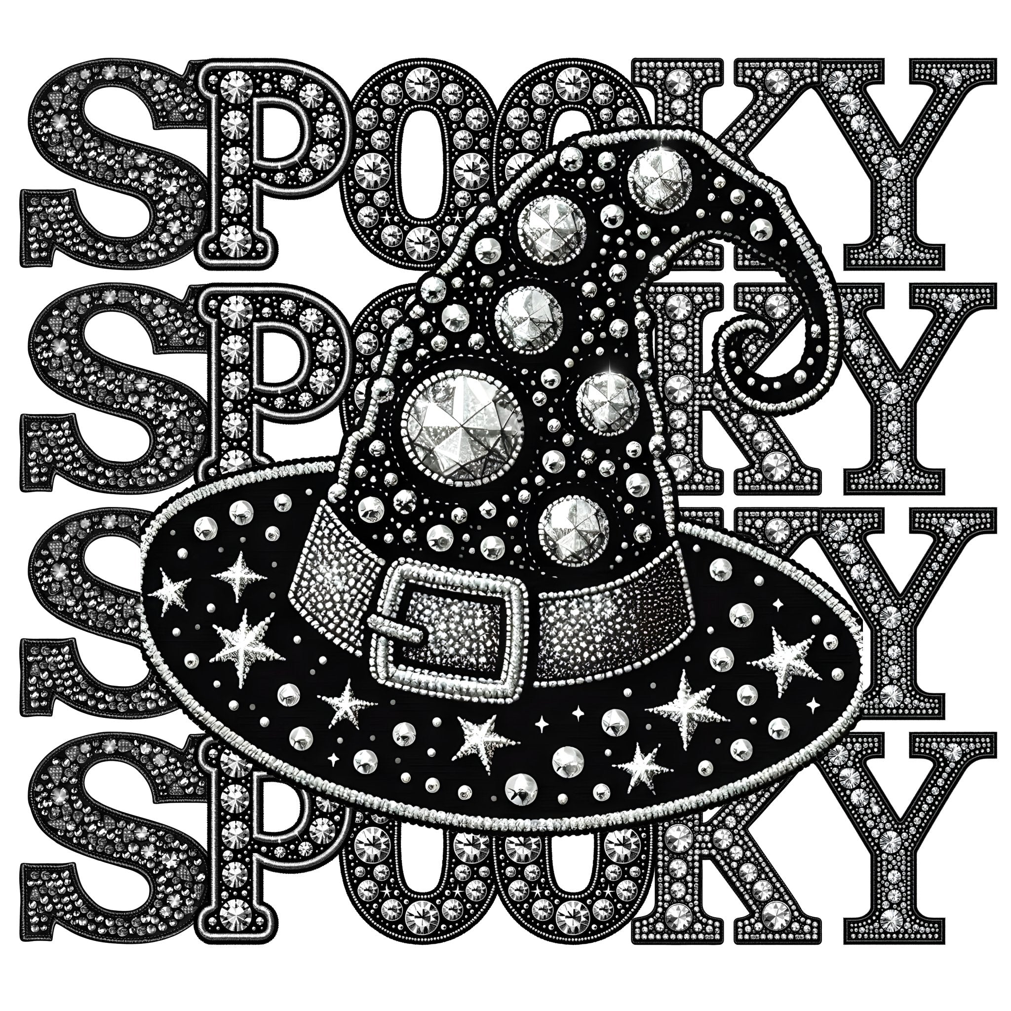 Spooky Witch DTF Transfer - My Vinyl Craft