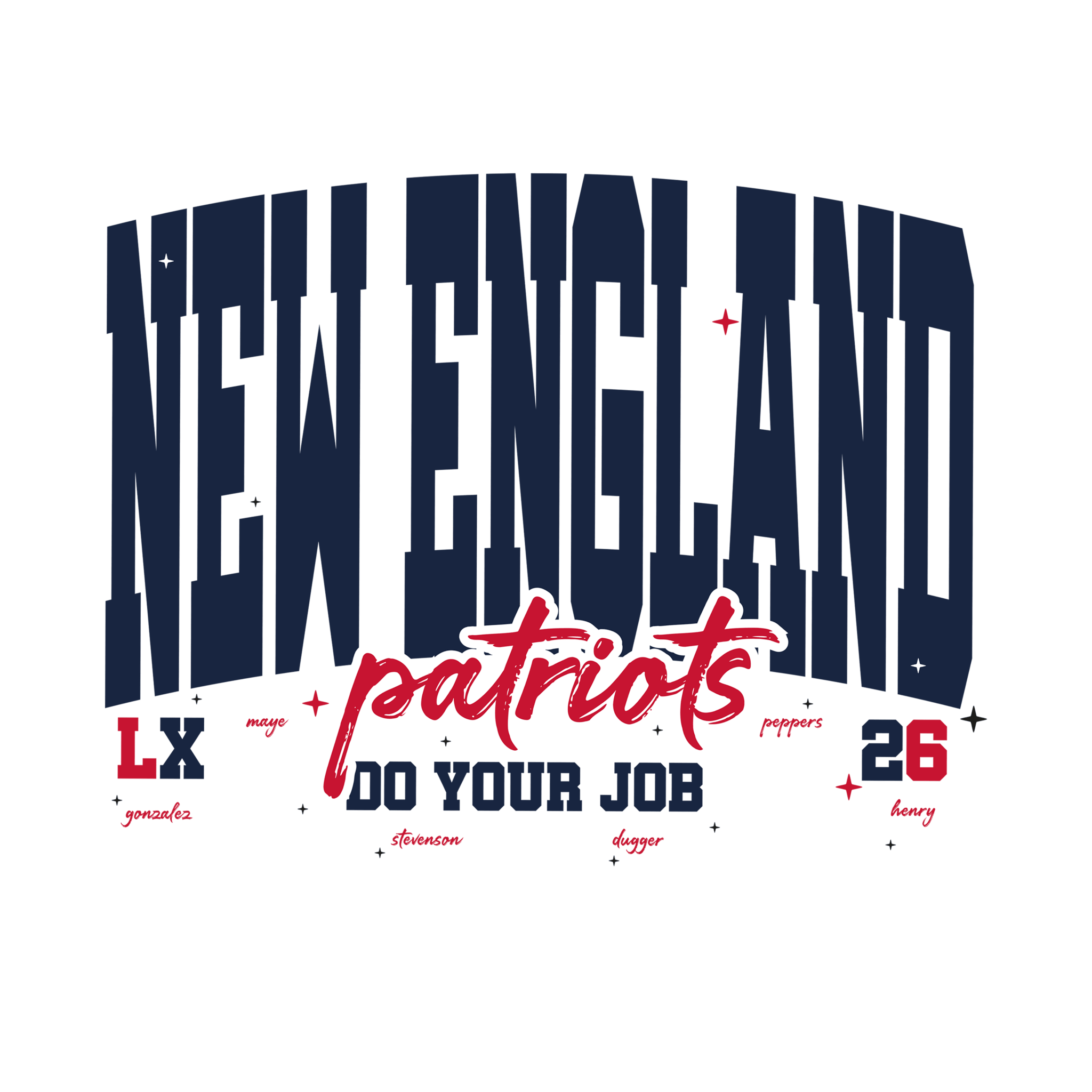 SS12 - Do Your Job DTF Transfer - My Vinyl Craft